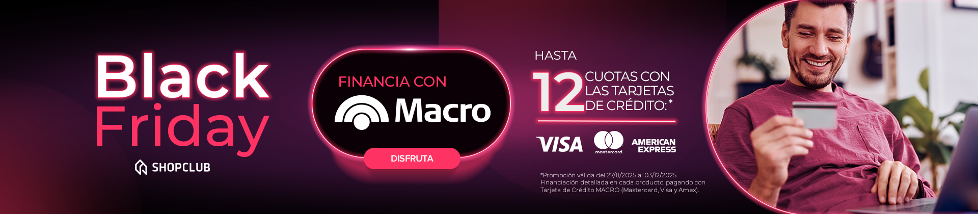 Black Friday shopclub y macro